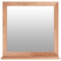 vidaXL Wandspiegel 55x55 cm Massivholz Nussbaum vidaXL Wandspiegel 55x55 cm Massivholz Nussbaum