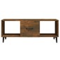 vidaXL Couchtisch Räuchereiche 102x50x40 cm Holzwerkstoff