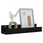 vidaXL Wandregale 2 Stk. Schwarz 50x12x9 cm Massivholz Kiefer vidaXL Wandregale 2 Stk. Schwarz 50x12x9 cm Massivholz Kiefer