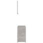 vidaXL Badmöbel-Set Betongrau Holzwerkstoff vidaXL Badmöbel-Set Betongrau Holzwerkstoff
