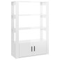 vidaXL Sideboard Hochglanz-Weiß 80x30x119,5 cm Holzwerkstoff vidaXL Sideboard Hochglanz-Weiß 80x30x119,5 cm Holzwerkstoff