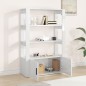 vidaXL Sideboard Hochglanz-Weiß 80x30x119,5 cm Holzwerkstoff vidaXL Sideboard Hochglanz-Weiß 80x30x119,5 cm Holzwerkstoff