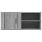 vidaXL TV-Schränke 2 Stk. Grau Sonoma 80x31,5x36 cm Holzwerkstoff vidaXL TV-Schränke 2 Stk. Grau Sonoma 80x31,5x36 cm Holzwerkstoff