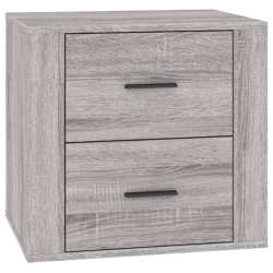 vidaXL Nachttisch Grau Sonoma 50x39x47 cm