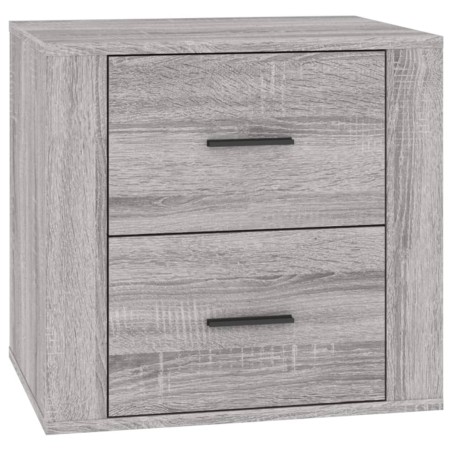 vidaXL Nachttisch Grau Sonoma 50x39x47 cm