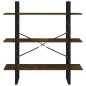vidaXL Bücherregal Räuchereiche 100x30x105 cm Holzwerkstoff vidaXL Bücherregal Räuchereiche 100x30x105 cm Holzwerkstoff