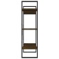 vidaXL Bücherregal Räuchereiche 100x30x105 cm Holzwerkstoff vidaXL Bücherregal Räuchereiche 100x30x105 cm Holzwerkstoff
