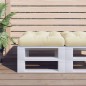 Palettenkissen Creme 60x61,5x10 cm Stoff Palettenkissen Creme 60x61,5x10 cm Stoff