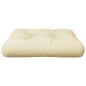 Palettenkissen Creme 60x61,5x10 cm Stoff Palettenkissen Creme 60x61,5x10 cm Stoff