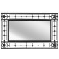 vidaXL Wandspiegel Rechteckig 50 x 80 cm Schwarz vidaXL Wandspiegel Rechteckig 50 x 80 cm Schwarz