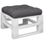 vidaXL Palettenkissen Anthrazit 60x61,5x10 cm Stoff vidaXL Palettenkissen Anthrazit 60x61,5x10 cm Stoff