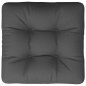 vidaXL Palettenkissen Anthrazit 60x61,5x10 cm Stoff vidaXL Palettenkissen Anthrazit 60x61,5x10 cm Stoff