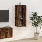 vidaXL TV-Wandschrank Räuchereiche 40x34,5x100 cm vidaXL TV-Wandschrank Räuchereiche 40x34,5x100 cm