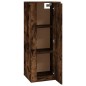 vidaXL TV-Wandschrank Räuchereiche 40x34,5x100 cm vidaXL TV-Wandschrank Räuchereiche 40x34,5x100 cm