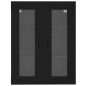 vidaXL Hängeschrank Schwarz 69,5x34x90 cm vidaXL Hängeschrank Schwarz 69,5x34x90 cm