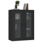 vidaXL Hängeschrank Schwarz 69,5x34x90 cm vidaXL Hängeschrank Schwarz 69,5x34x90 cm