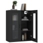 vidaXL Hängeschrank Schwarz 69,5x34x90 cm vidaXL Hängeschrank Schwarz 69,5x34x90 cm
