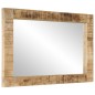 vidaXL Spiegel 70x50 cm Massivholz Mango und Glas vidaXL Spiegel 70x50 cm Massivholz Mango und Glas
