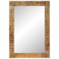 vidaXL Spiegel 70x50 cm Massivholz Mango und Glas vidaXL Spiegel 70x50 cm Massivholz Mango und Glas