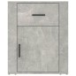 vidaXL Nachttisch Betongrau 50x36x60 cm Holzwerkstoff vidaXL Nachttisch Betongrau 50x36x60 cm Holzwerkstoff