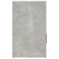 vidaXL Nachttisch Betongrau 50x36x60 cm Holzwerkstoff vidaXL Nachttisch Betongrau 50x36x60 cm Holzwerkstoff