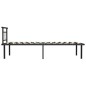 vidaXL Bettgestell Schwarz Metall 90x200 cm vidaXL Bettgestell Schwarz Metall 90x200 cm