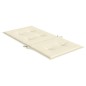 vidaXL Gartenstuhlauflagen für Niedriglehner 4 Stk. Creme 100x50x3 cm vidaXL Gartenstuhlauflagen für Niedriglehner 4 Stk. Creme 100x50x3 cm