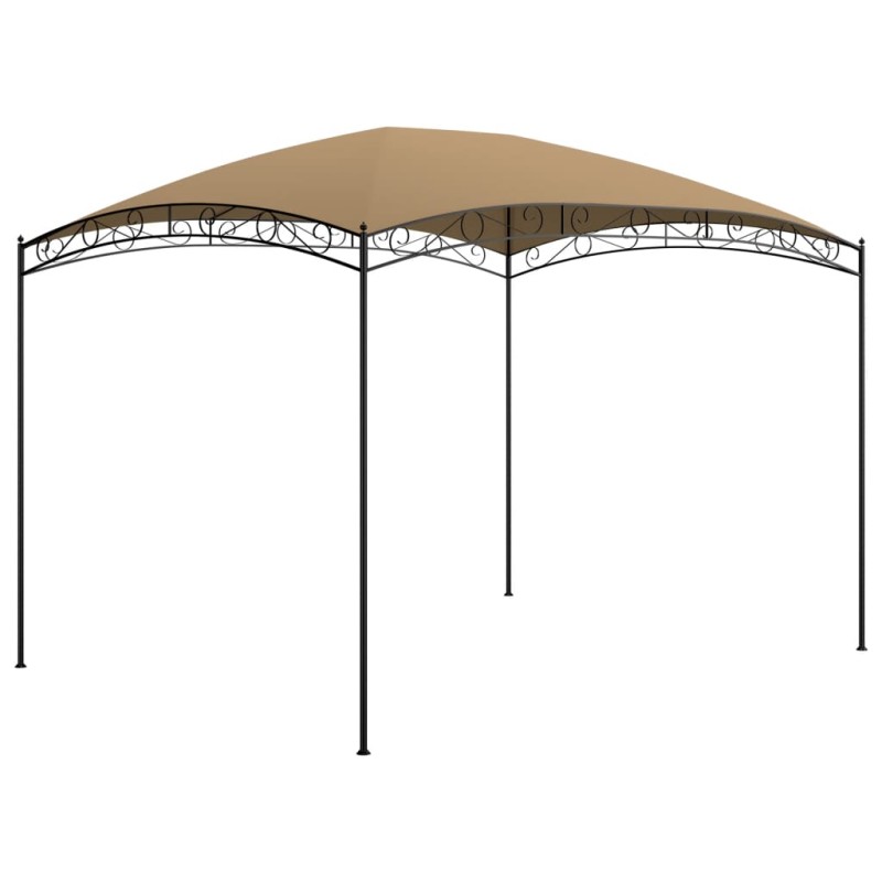 vidaXL Pavillon 3x4x2,65 m Taupe 180 g/m² vidaXL Pavillon 3x4x2,65 m Taupe 180 g/m²