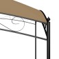 vidaXL Pavillon 3x4x2,65 m Taupe 180 g/m² vidaXL Pavillon 3x4x2,65 m Taupe 180 g/m²