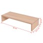 vidaXL TV-Schrank Holzwerkstoff 60x23,5x12 cm Beige vidaXL TV-Schrank Holzwerkstoff 60x23,5x12 cm Beige