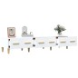 vidaXL TV-Schrank Weiß 150x34,5x30 cm Holzwerkstoff vidaXL TV-Schrank Weiß 150x34,5x30 cm Holzwerkstoff