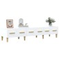 vidaXL TV-Schrank Weiß 150x34,5x30 cm Holzwerkstoff vidaXL TV-Schrank Weiß 150x34,5x30 cm Holzwerkstoff