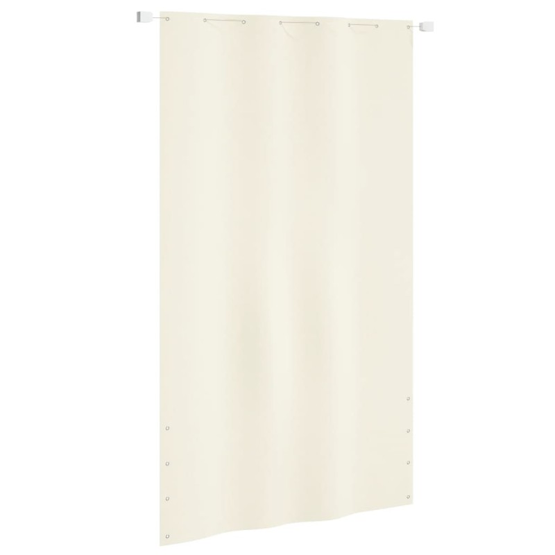 vidaXL Balkon-Sichtschutz Creme 140x240 cm Oxford-Gewebe vidaXL Balkon-Sichtschutz Creme 140x240 cm Oxford-Gewebe