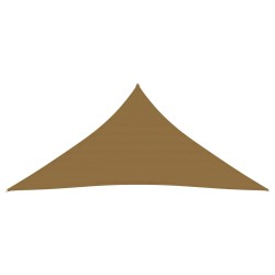 vidaXL Sonnensegel 160 g/m² Taupe 4,5x4,5x4,5 m HDPE