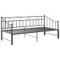 vidaXL Ausziehsofa Bettgestell Schwarz Metall 90x200 cm vidaXL Ausziehsofa Bettgestell Schwarz Metall 90x200 cm