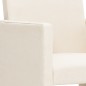 vidaXL Esszimmerstühle 2 Stk. Creme Stoff vidaXL Esszimmerstühle 2 Stk. Creme Stoff