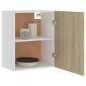 vidaXL Hängeschränke 2 Stk. Sonoma-Eiche 50x31x60 cm Holzwerkstoff vidaXL Hängeschränke 2 Stk. Sonoma-Eiche 50x31x60 cm Holzwerkstoff