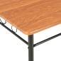 vidaXL Esstisch Braun 120×70×75 cm MDF vidaXL Esstisch Braun 120×70×75 cm MDF