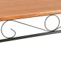 vidaXL Esstisch Braun 120×70×75 cm MDF vidaXL Esstisch Braun 120×70×75 cm MDF