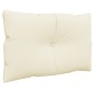 Palettenkissen 2-tlg. Creme Stoff Palettenkissen 2-tlg. Creme Stoff