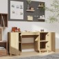 vidaXL Schreibtisch Sonoma-Eiche 140x50x75 cm Holzwerkstoff vidaXL Schreibtisch Sonoma-Eiche 140x50x75 cm Holzwerkstoff