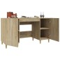 vidaXL Schreibtisch Sonoma-Eiche 140x50x75 cm Holzwerkstoff vidaXL Schreibtisch Sonoma-Eiche 140x50x75 cm Holzwerkstoff