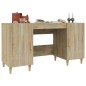 vidaXL Schreibtisch Sonoma-Eiche 140x50x75 cm Holzwerkstoff vidaXL Schreibtisch Sonoma-Eiche 140x50x75 cm Holzwerkstoff