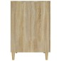 vidaXL Schreibtisch Sonoma-Eiche 140x50x75 cm Holzwerkstoff vidaXL Schreibtisch Sonoma-Eiche 140x50x75 cm Holzwerkstoff