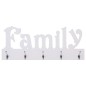 vidaXL Wandgarderobe FAMILY 74 x 29,5 cm vidaXL Wandgarderobe FAMILY 74 x 29,5 cm