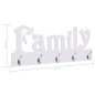 vidaXL Wandgarderobe FAMILY 74 x 29,5 cm vidaXL Wandgarderobe FAMILY 74 x 29,5 cm