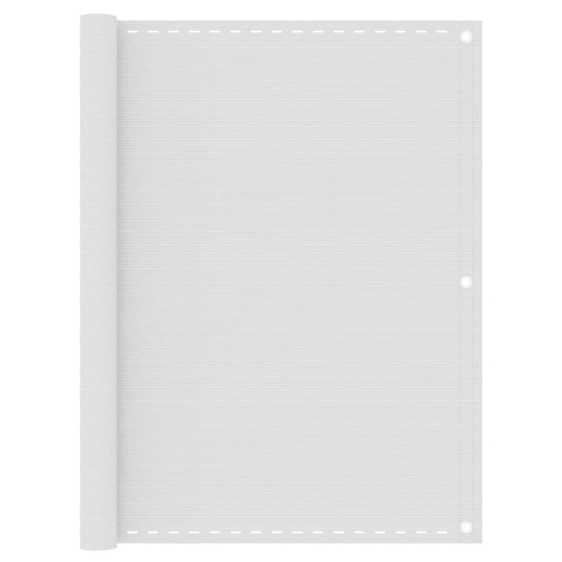 vidaXL Balkon-Sichtschutz Weiß 120x300 cm HDPE vidaXL Balkon-Sichtschutz Weiß 120x300 cm HDPE