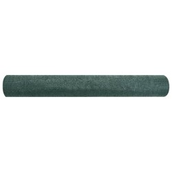 vidaXL Zaunblende Grün 3,6x10 m HDPE 75 g/m² 