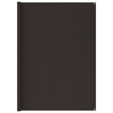 vidaXL Zeltteppich 250x600 cm Braun