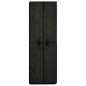 vidaXL Schuhschrank Schwarz 60 x 30 x166 cm Stoff vidaXL Schuhschrank Schwarz 60 x 30 x166 cm Stoff